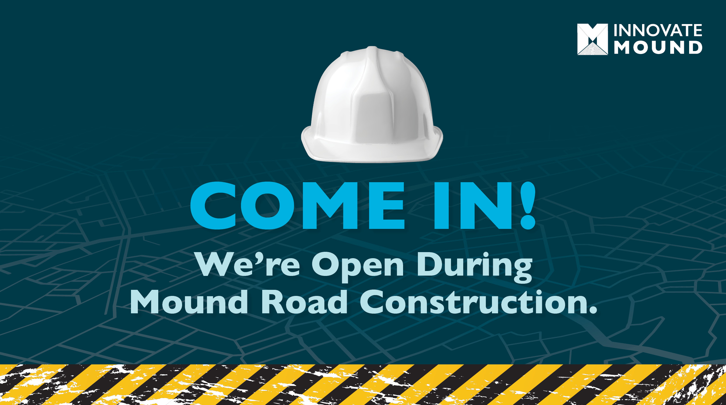 Open During Construction Graphic